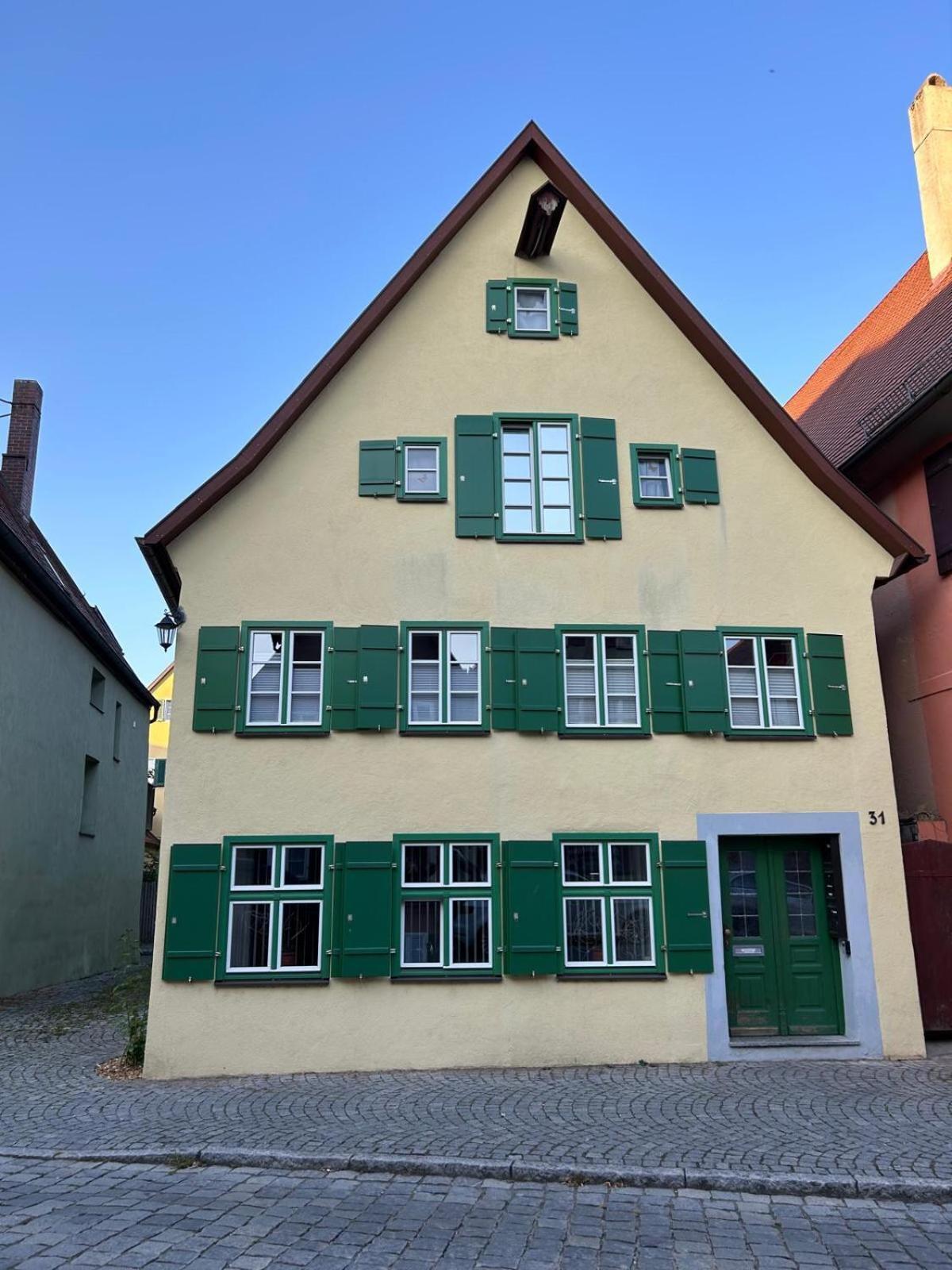 Appartamento Dornroeschen Dinkelsbühl Esterno foto